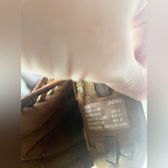 Earth Spirit Birch Wedge Heel Sandals Leather Strappy Slip On Shoes Multicolor - Picture 8 of 9